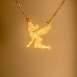Tinker bell Disney necklace ✨rare✨
